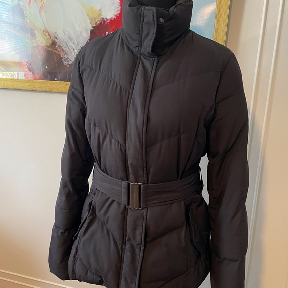 Banana Republic / EUC Light Puffer Jacket in Black Sz S - Picture 1 of 7